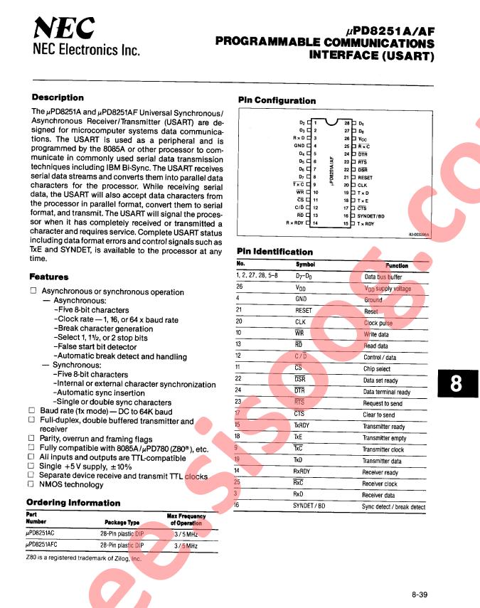 UPD8251A