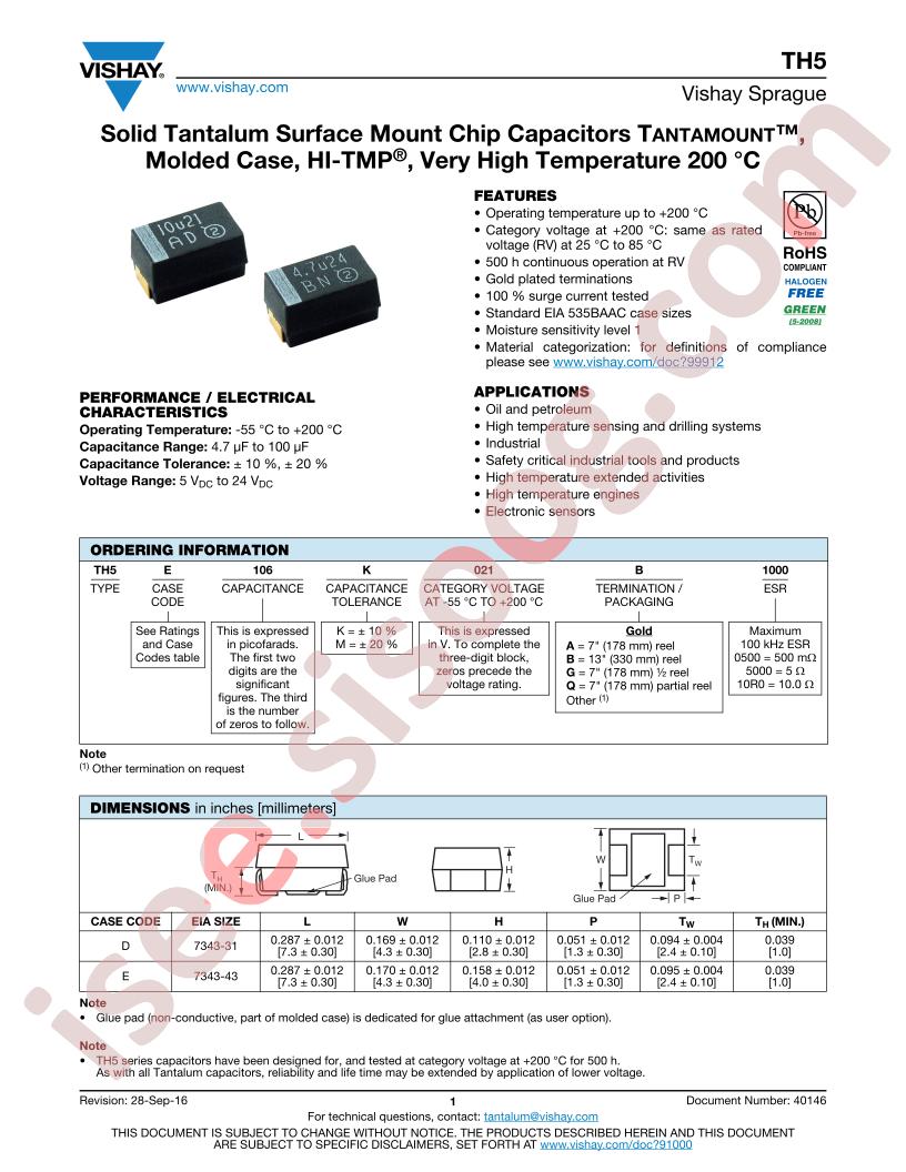 TH5E106M021A0500
