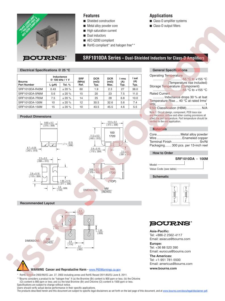 SRF1010DA