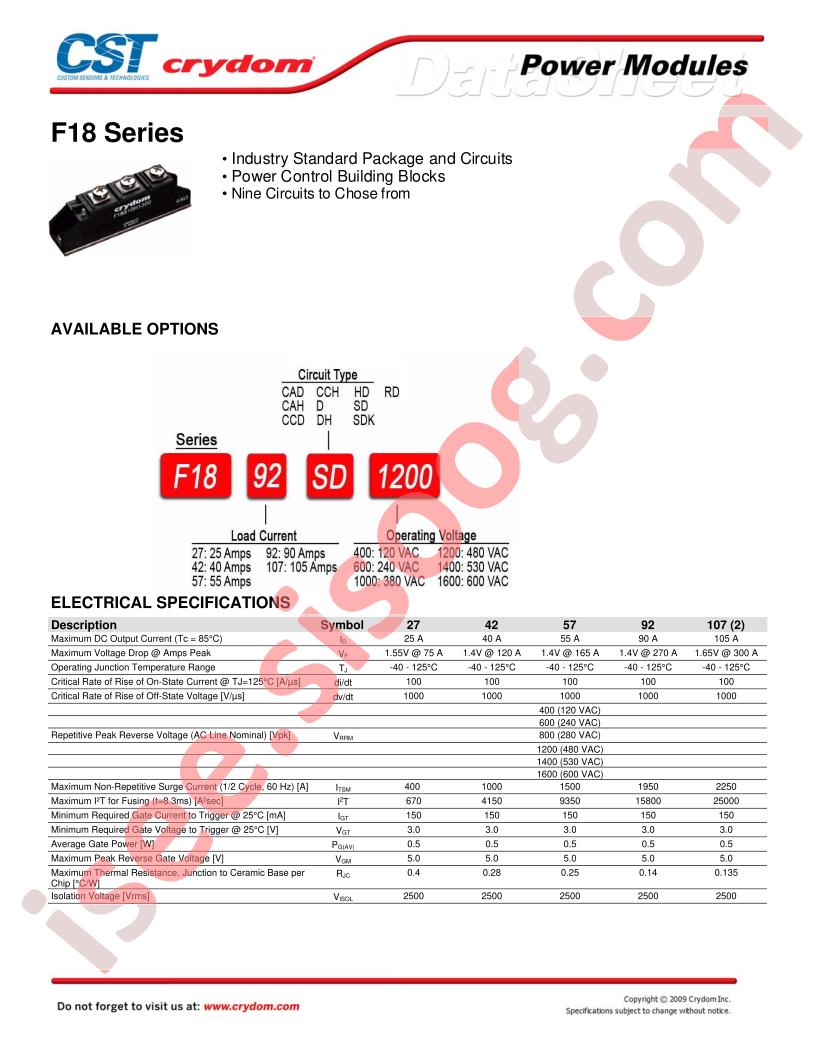 F18107CAH1000
