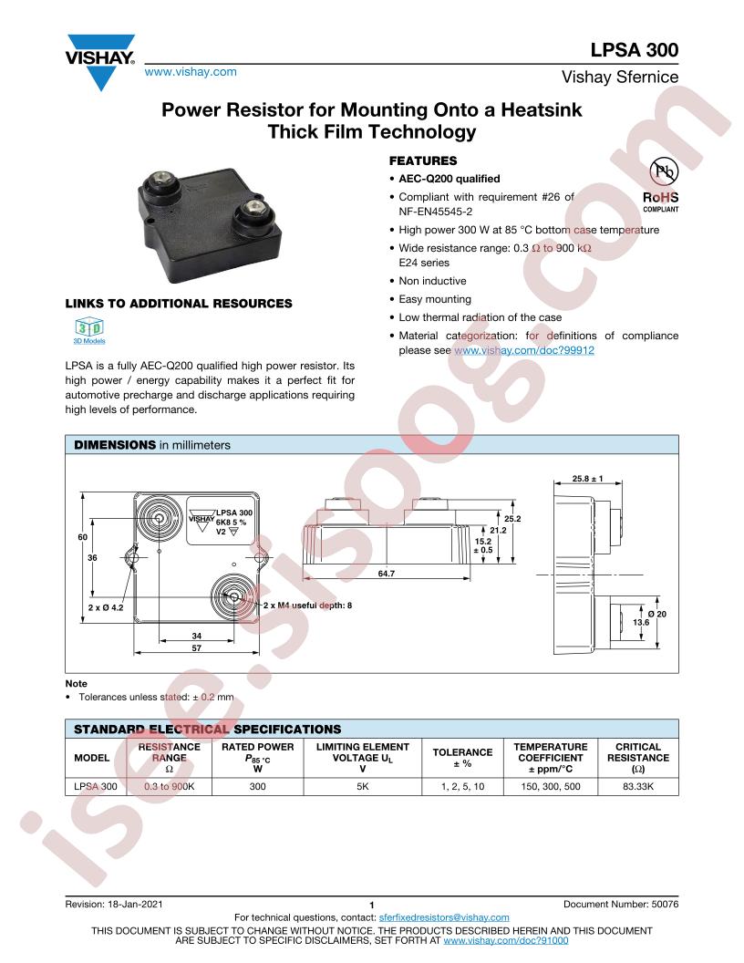 LPSA300HR240JB