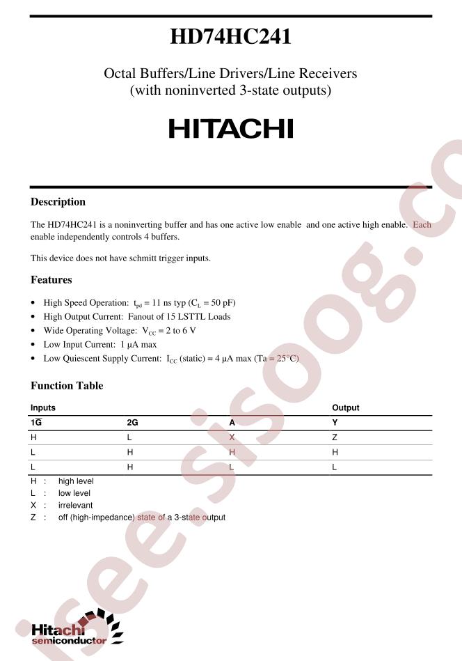 HD74HC241