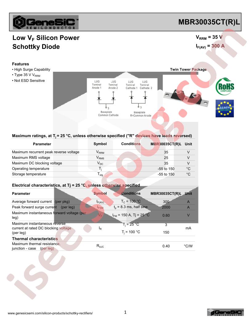 MBR30035CTL