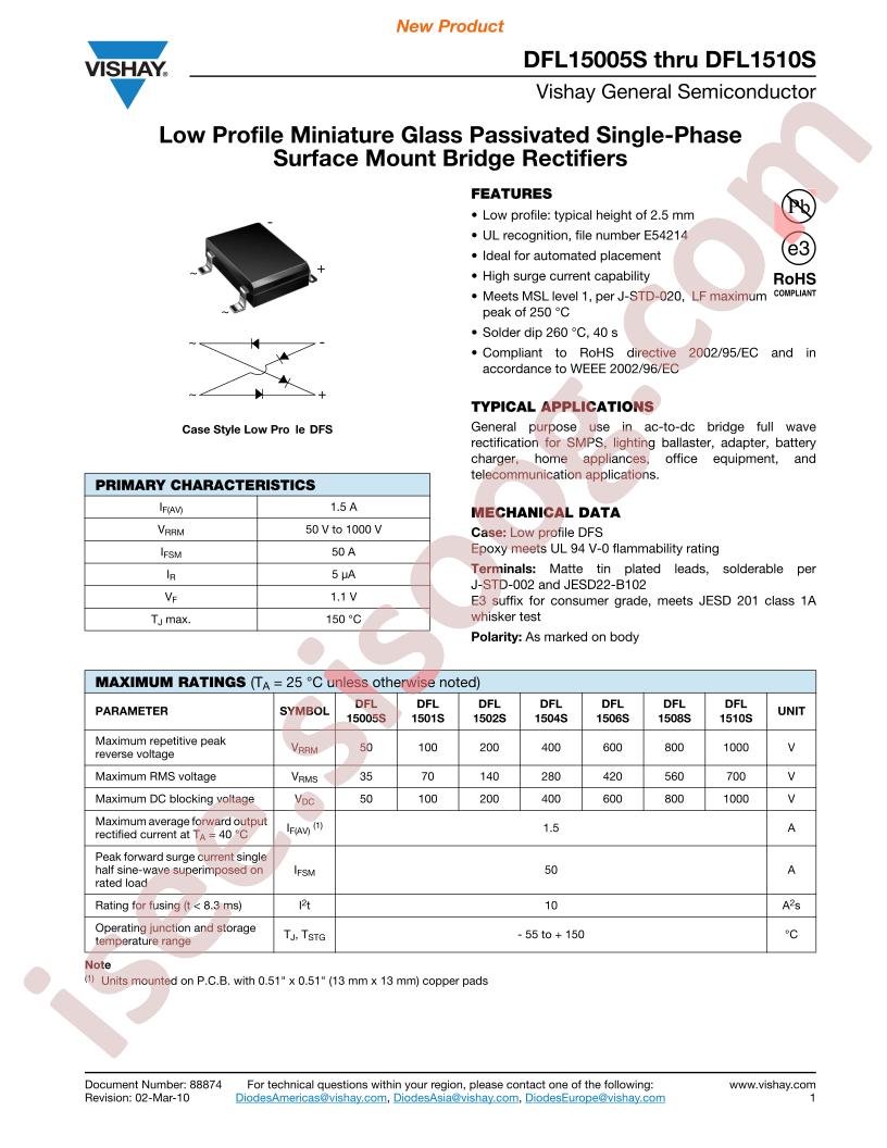 DFL15005S