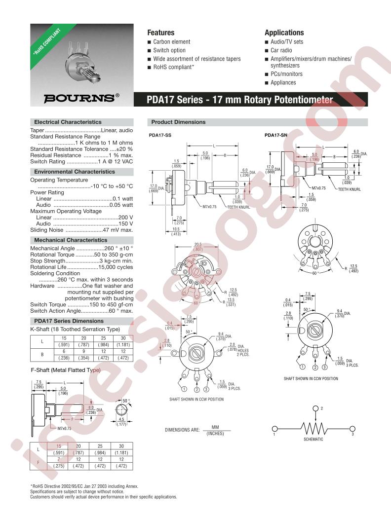 PDA17-SS15-102AK