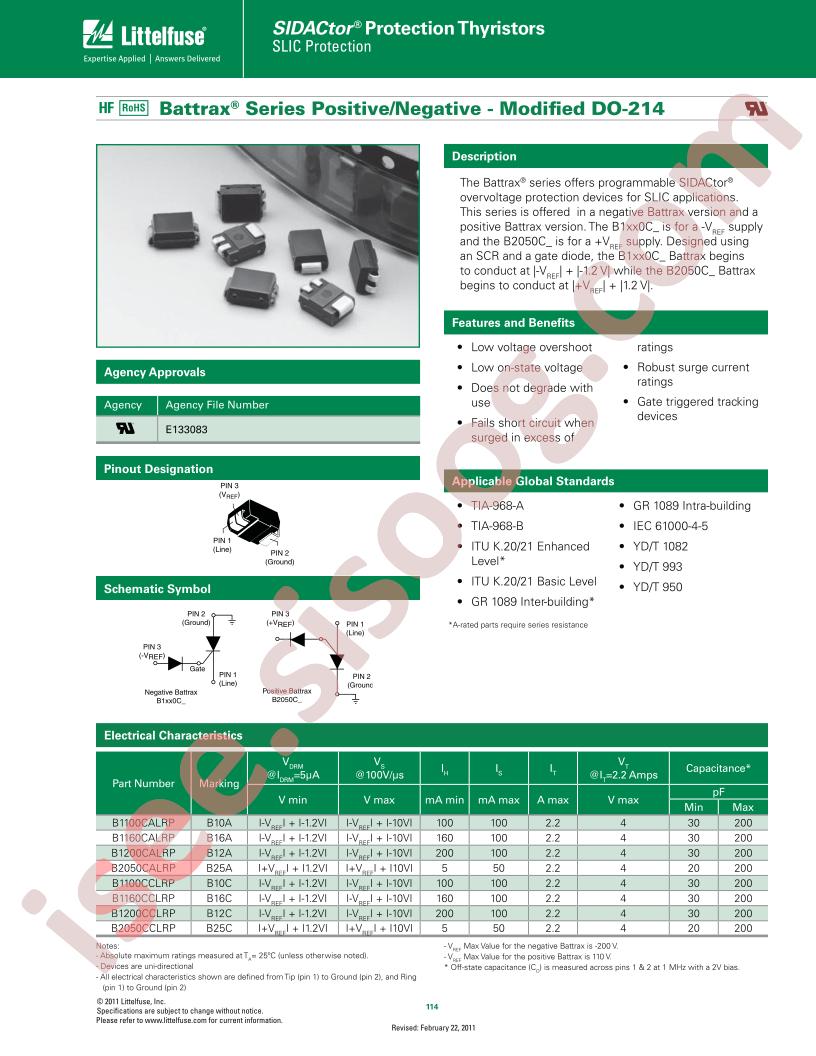 B1200CALRP