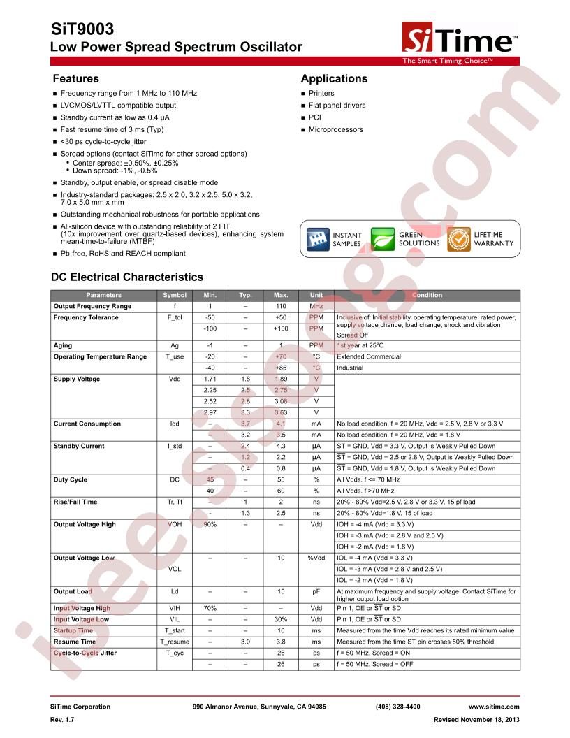 SIT9003