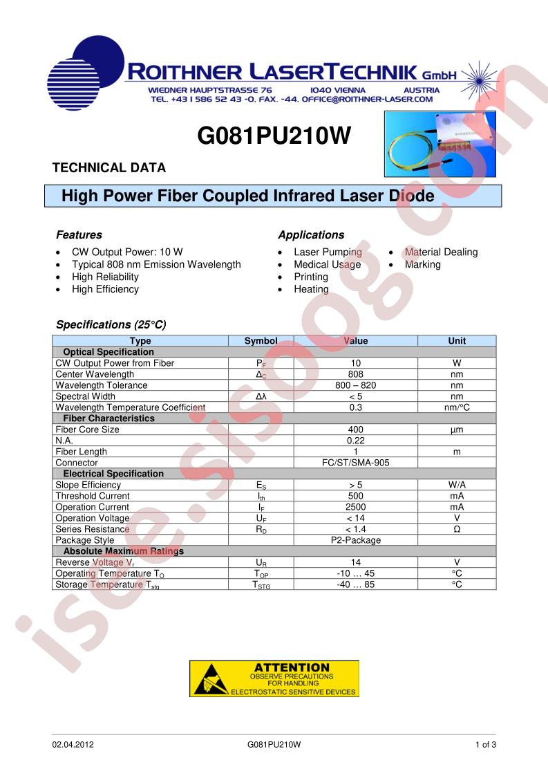 G081PU210W