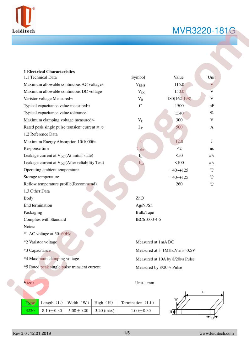 MVR1210-181G