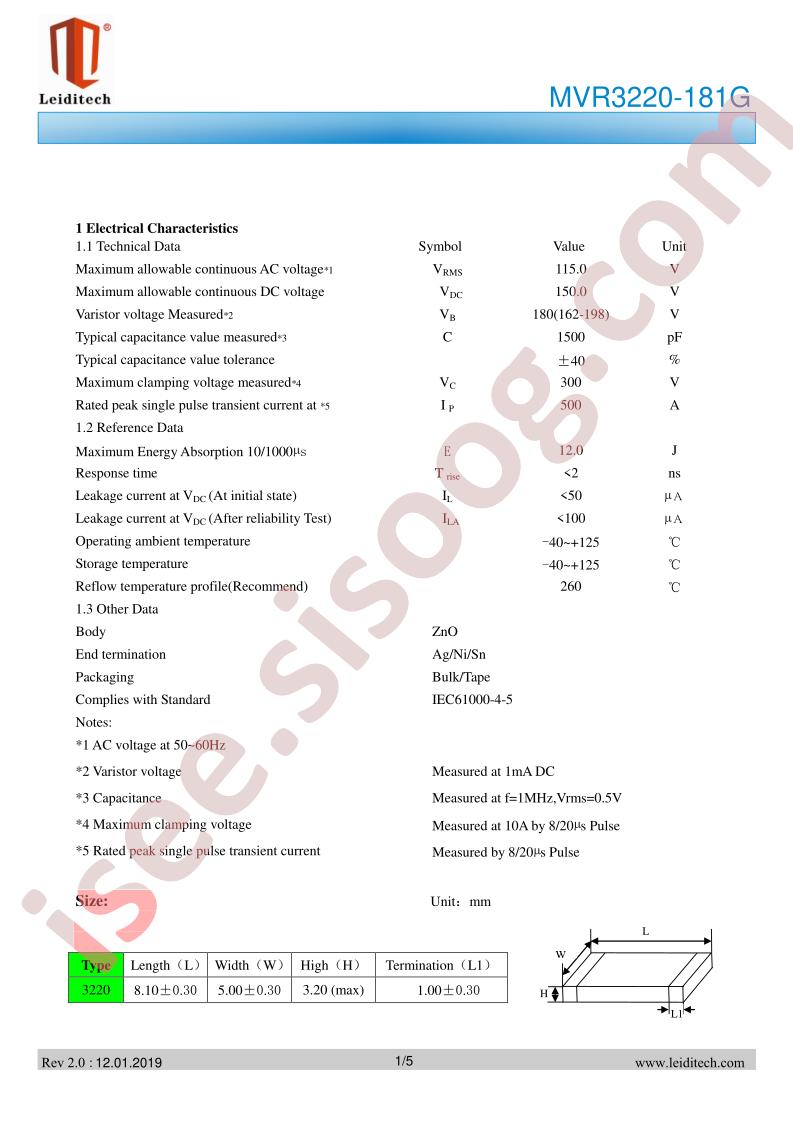 MVR1210-181G