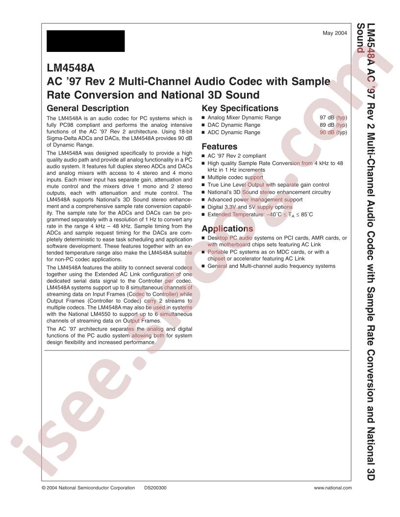 LM4548AVH
