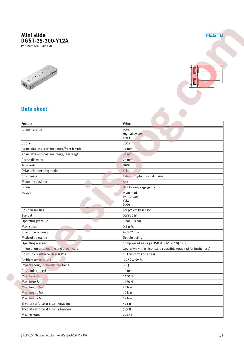 DGST-25-200-Y12A