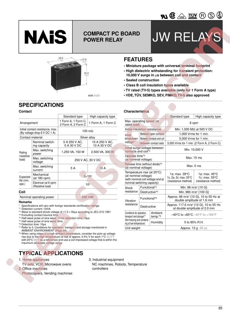 JW1AFSN-DC5V