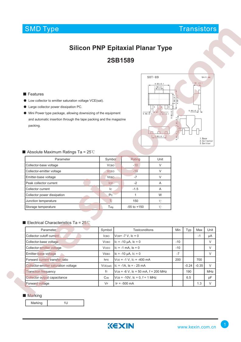 2SB1589