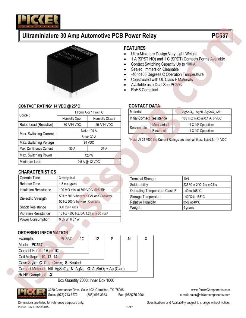 PC537-1A-12C-N-X