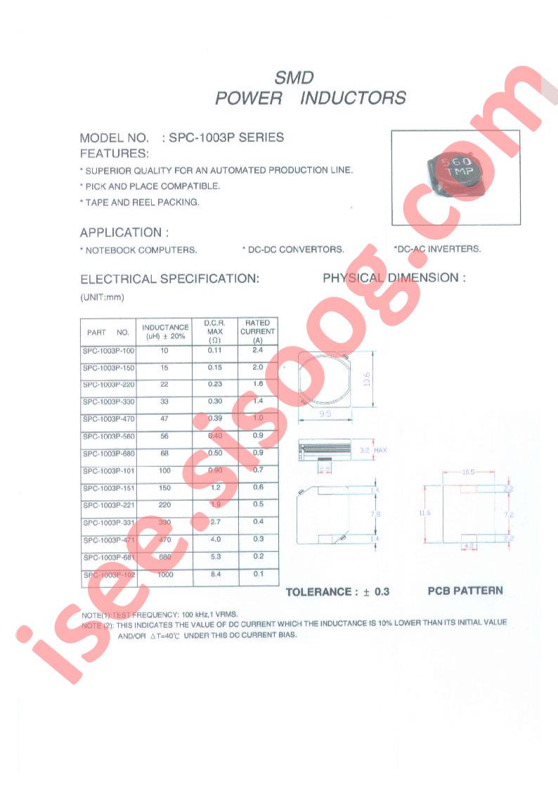 SPC-1003P-100