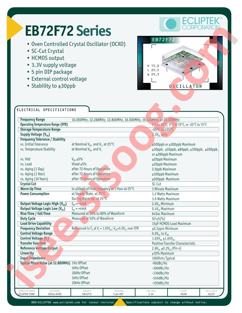 EB72F72E20BV2-20.000M