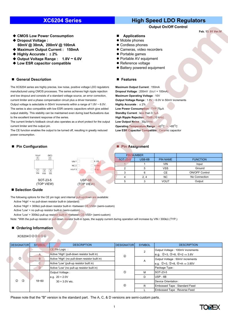 XC6204A18AML