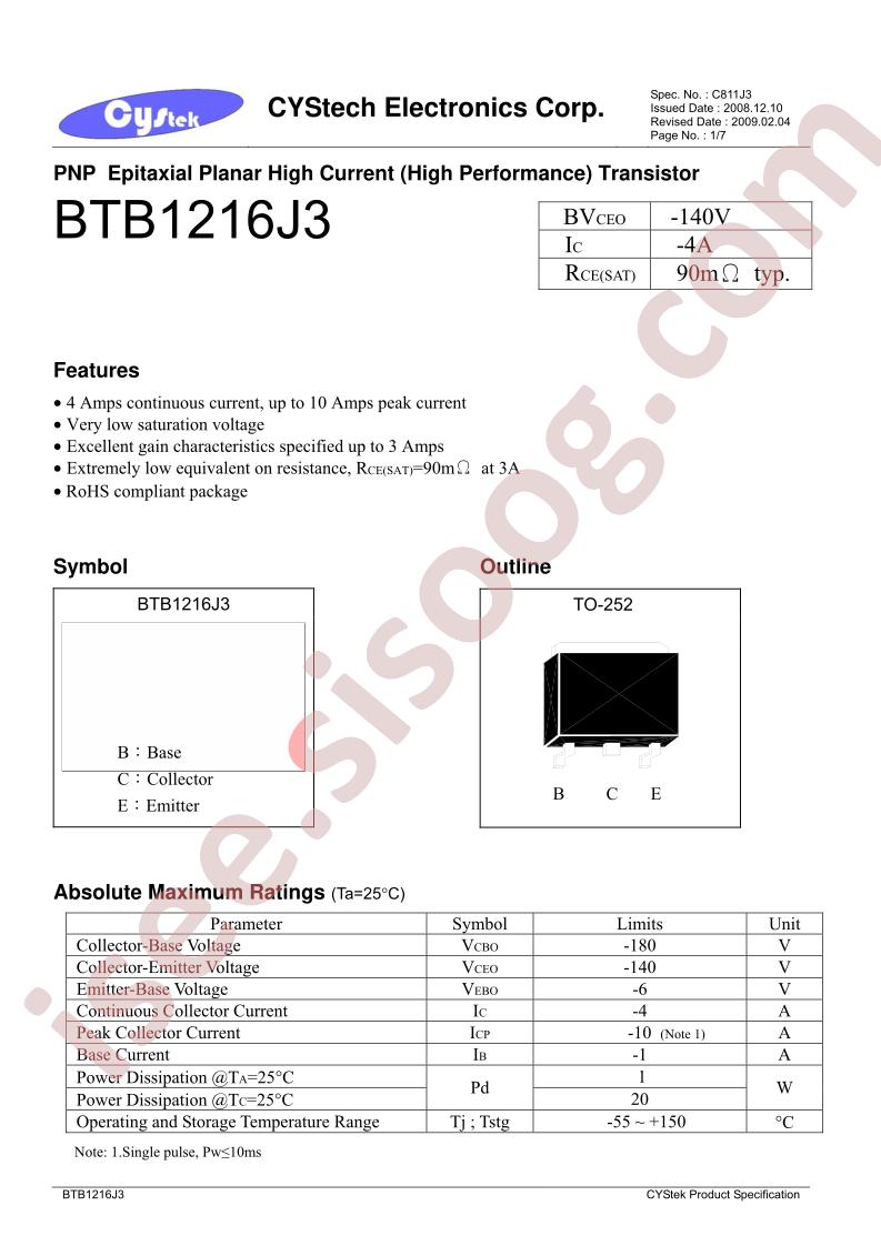 BTB1216J3