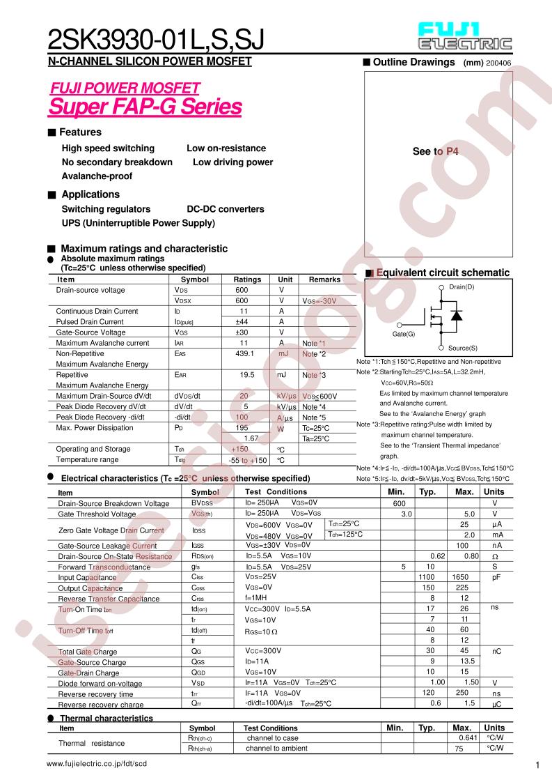 2SK3930-01S