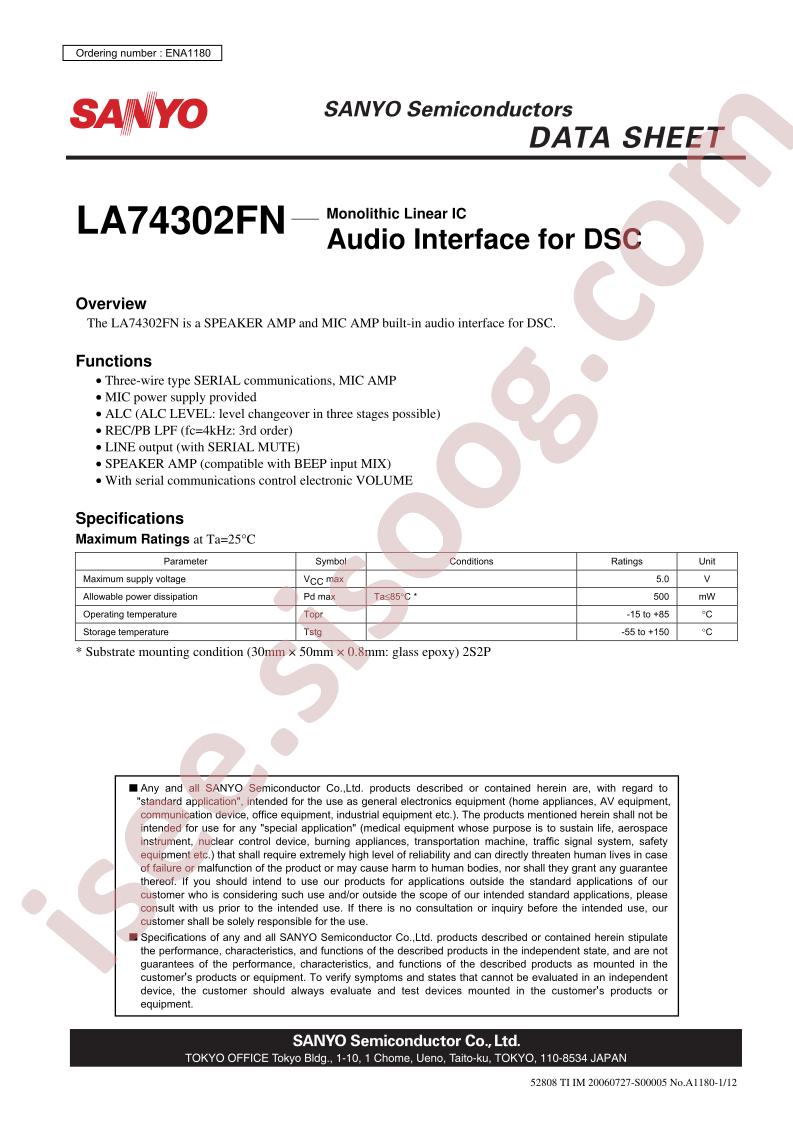 LA74302FN
