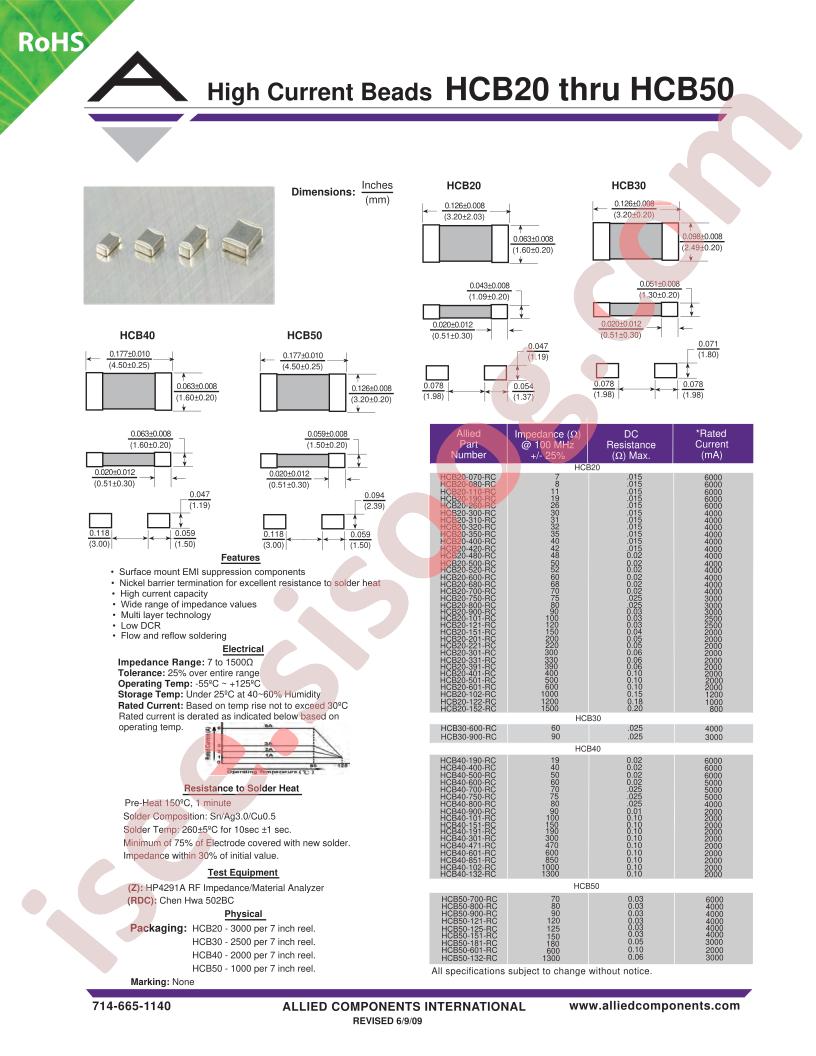 HCB20-900-RC