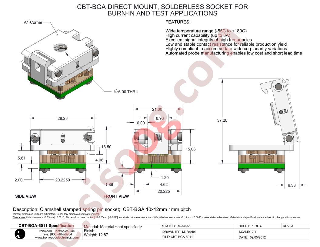 CBT-BGA-6011