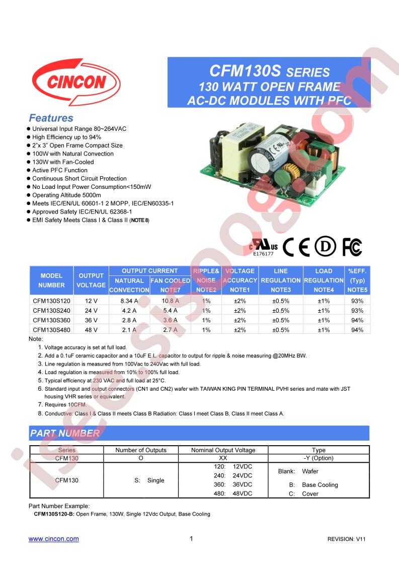 CFM130S480