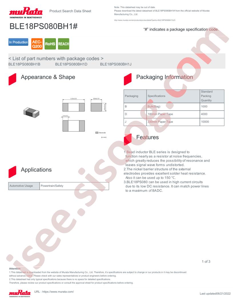 BLE18PS080BH1D