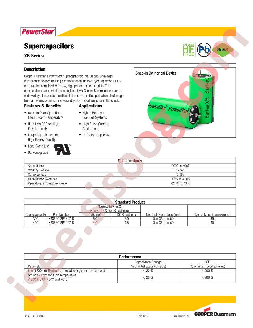XB3550-2R5307-R