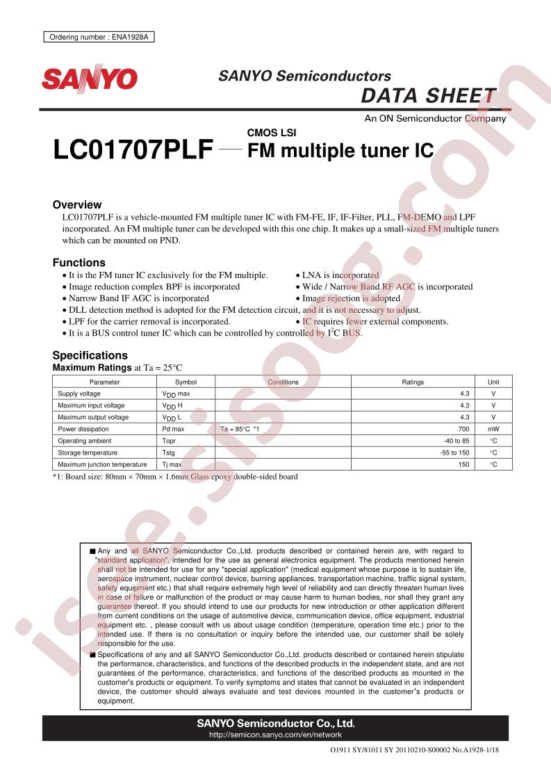 LC01707PLF