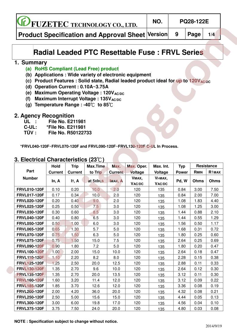 FRVL200-120F