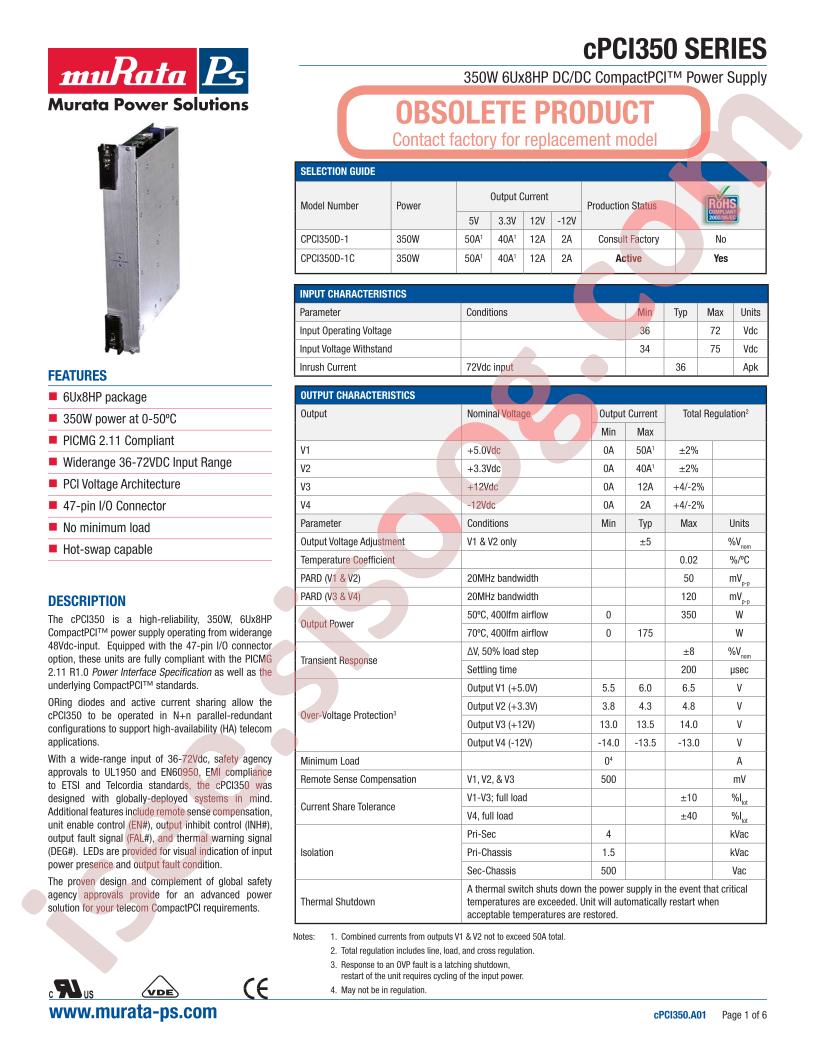 CPCI350D-1C