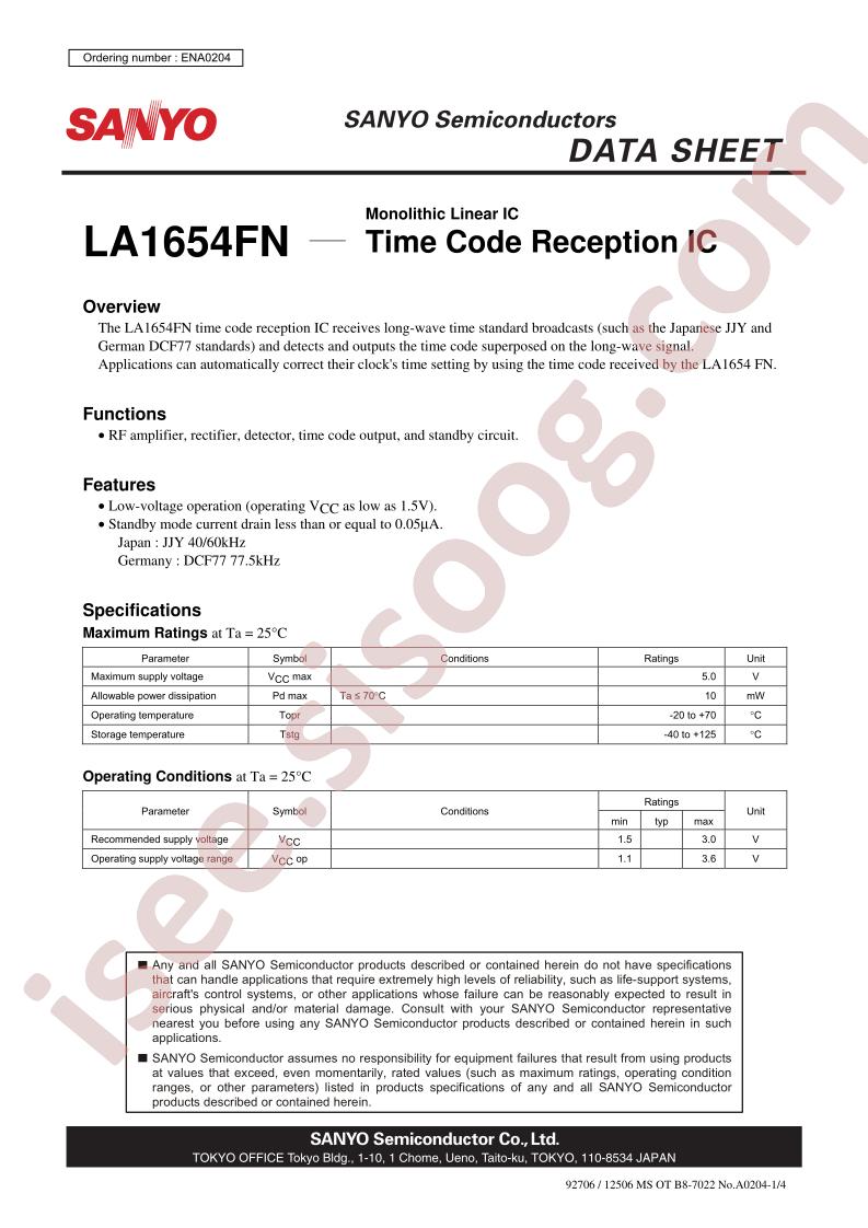 LA1654FN