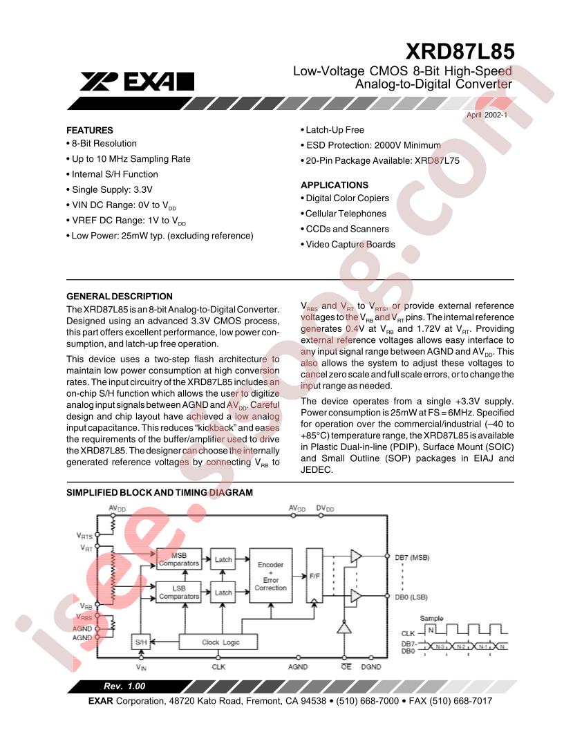XRD87L85