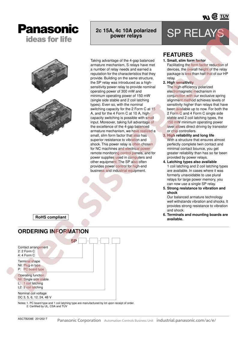 SP2-DC12V