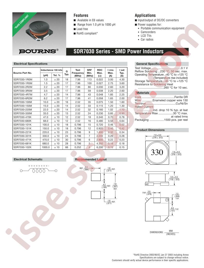 SDR7030-470K