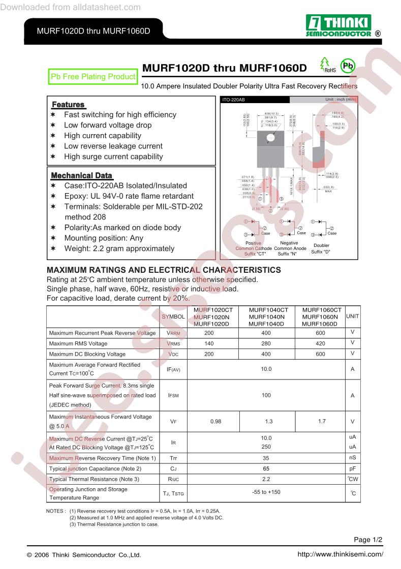 MURF1020D-CT