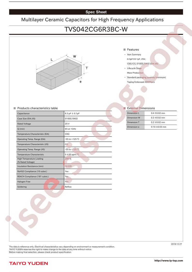 TVS042CG6R3BC-W