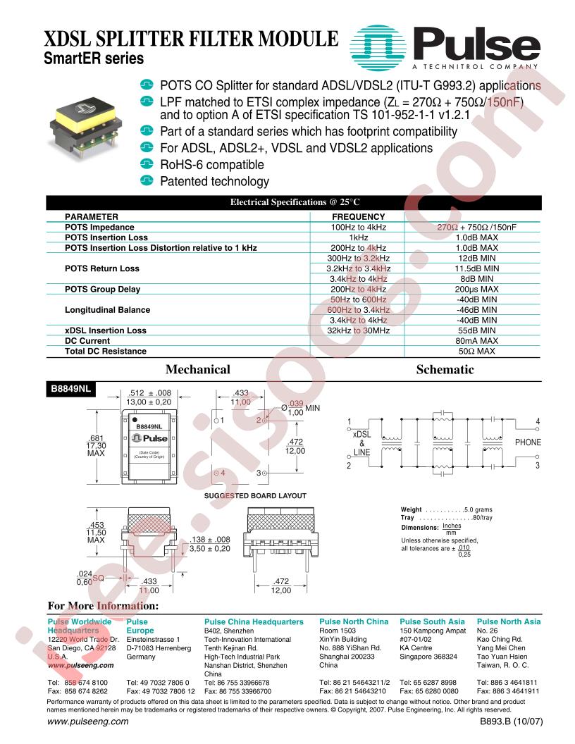 B8849NL