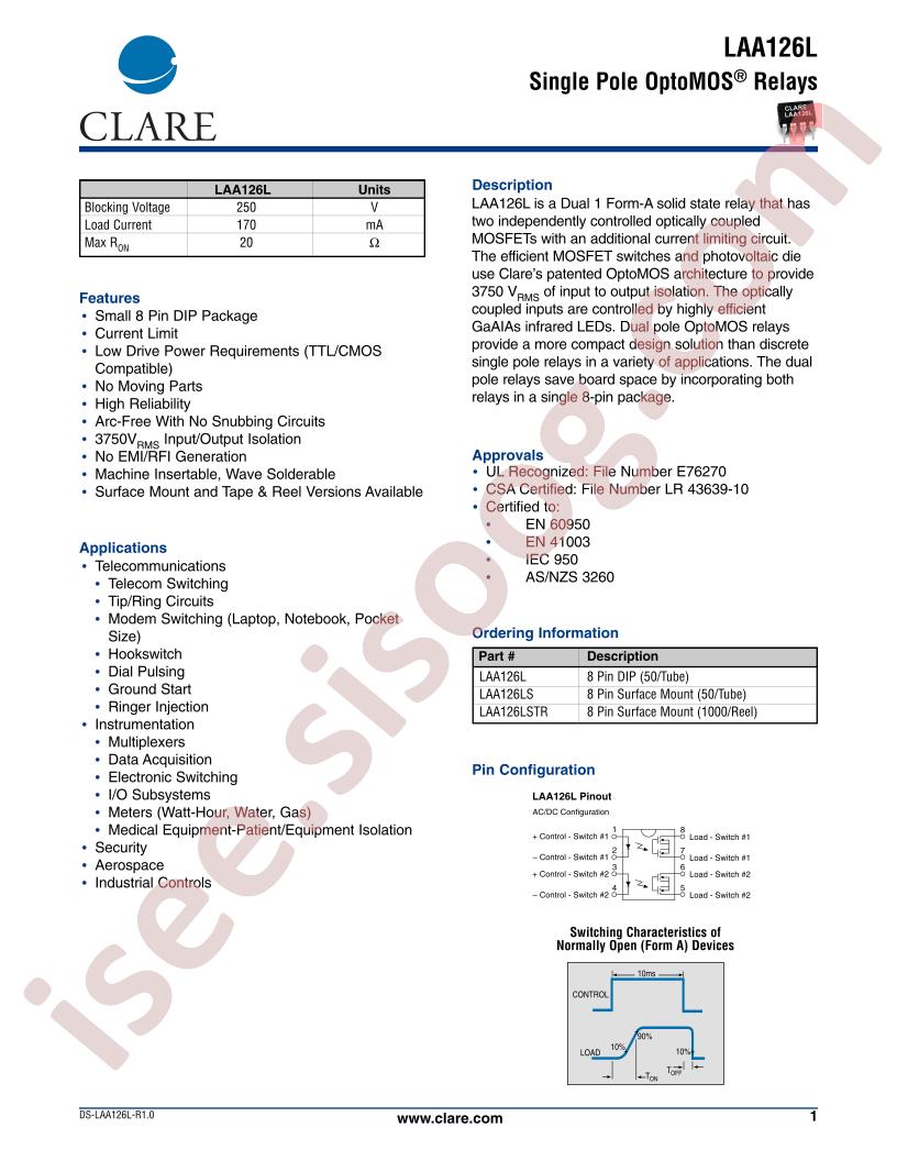 LAA126LSTR