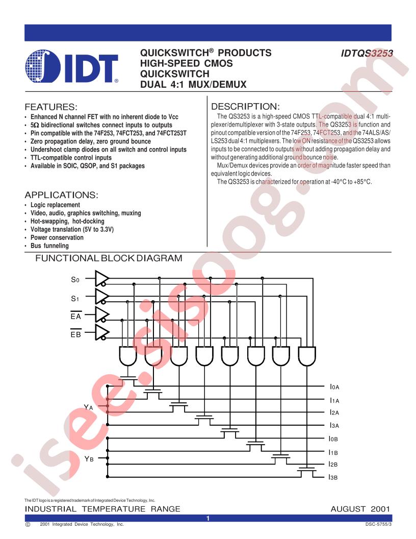 IDTQS3253