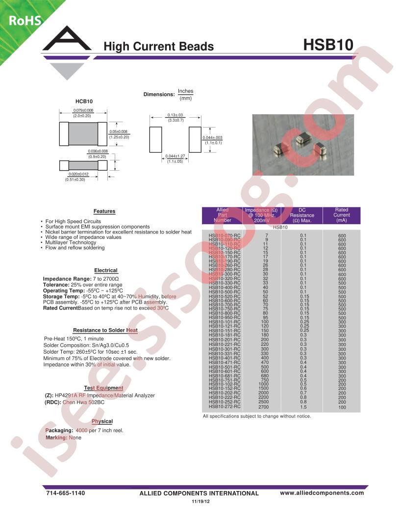 HSB10-070-RC