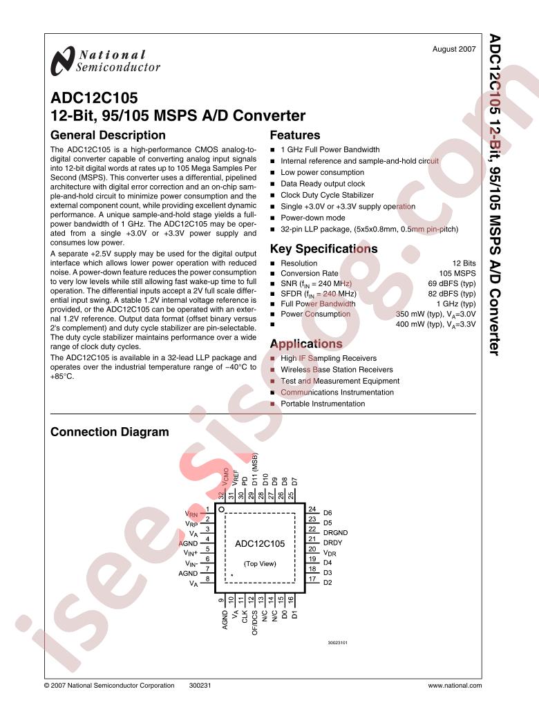 ADC12C105