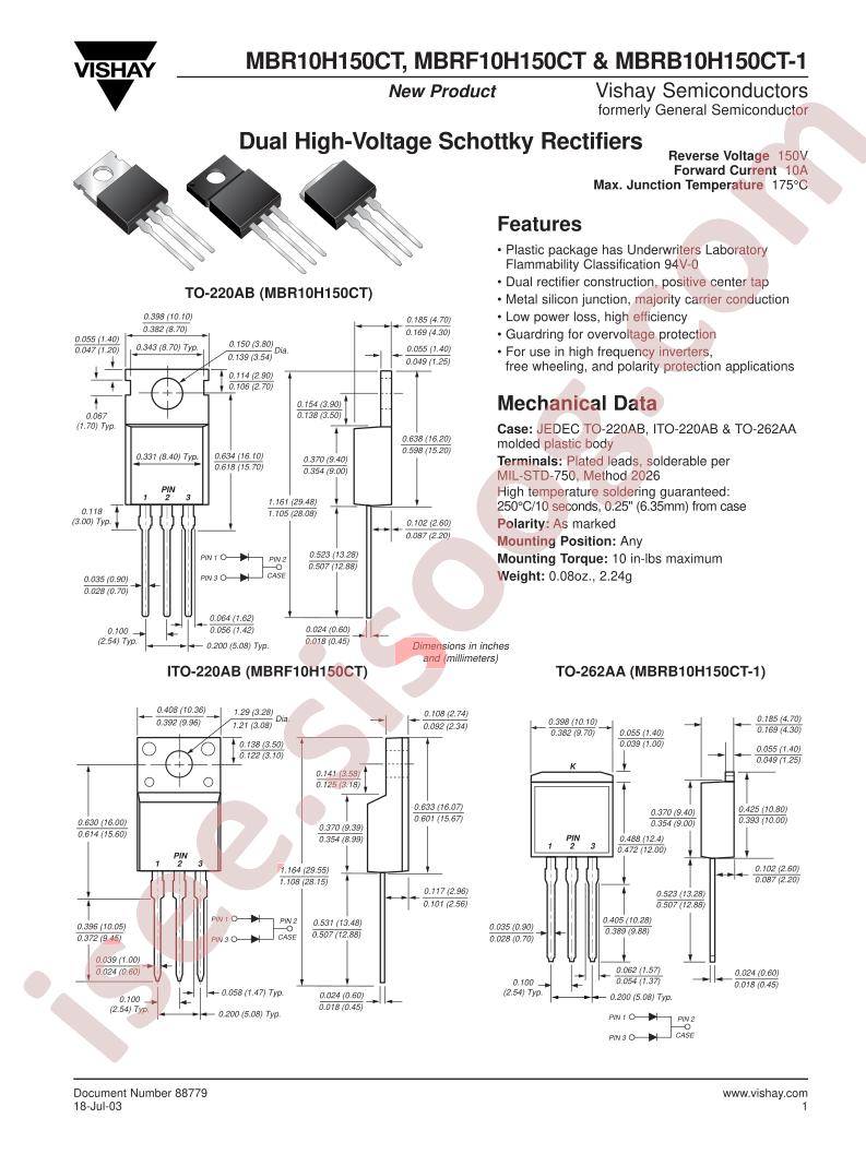 MBR10H150CT