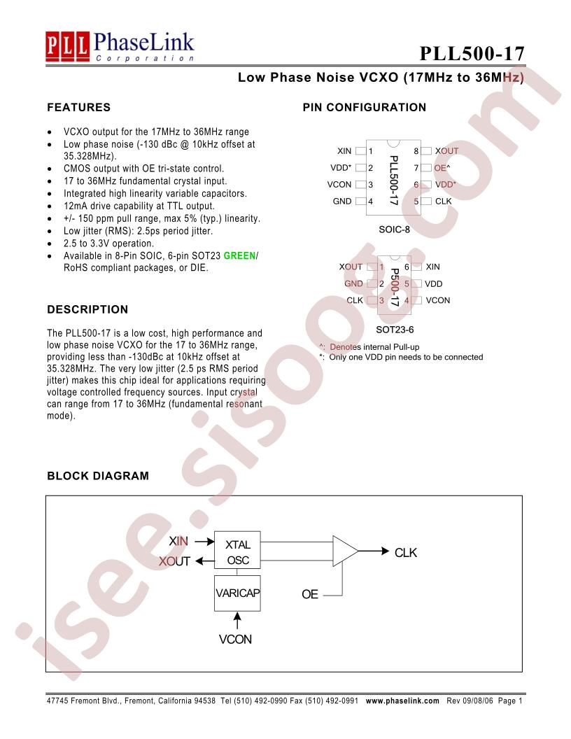 P500-17TCL