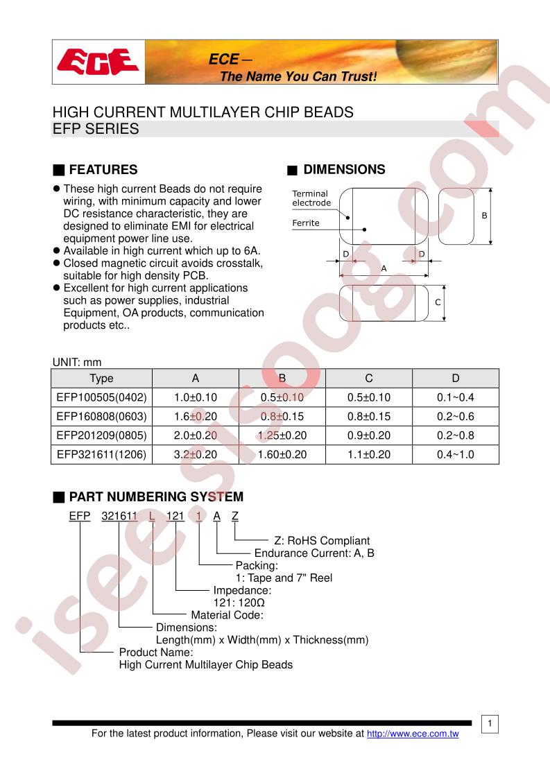 EFP321611L700B