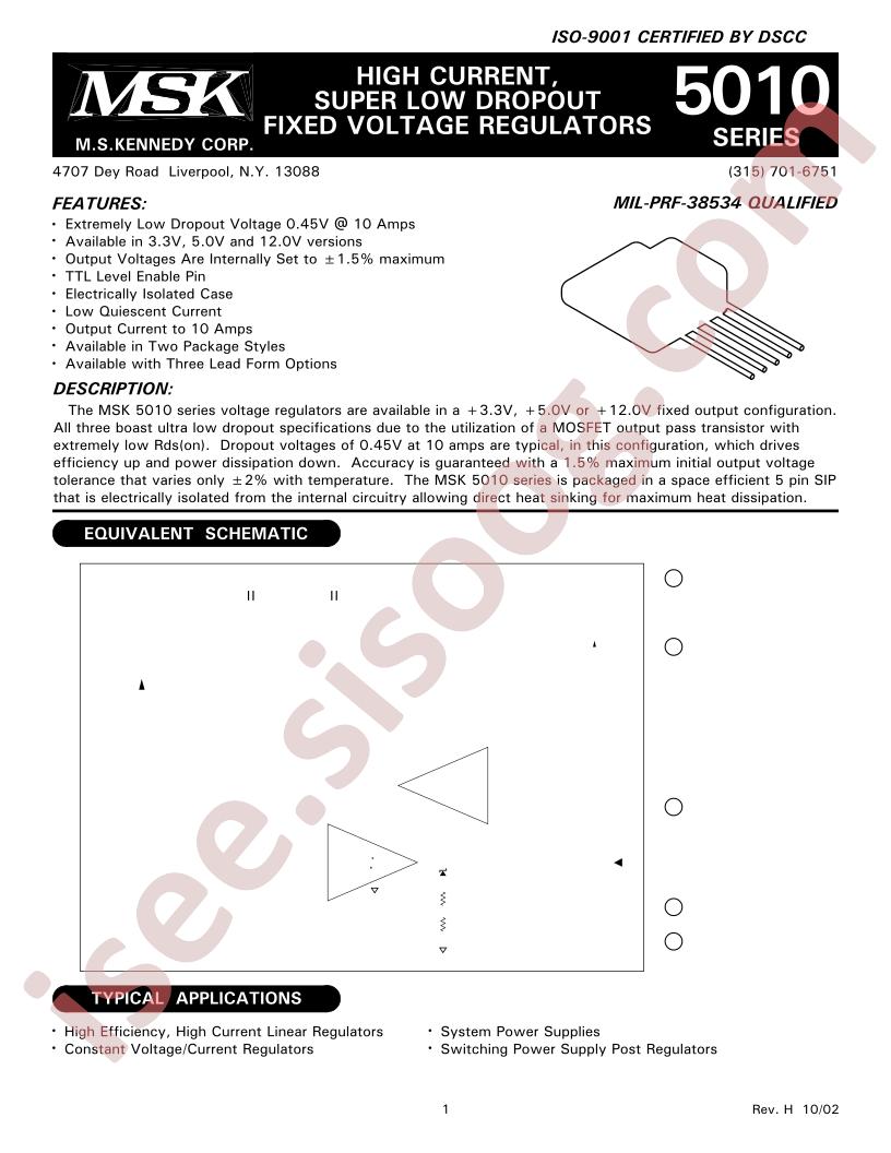 MSK5010-12ETS