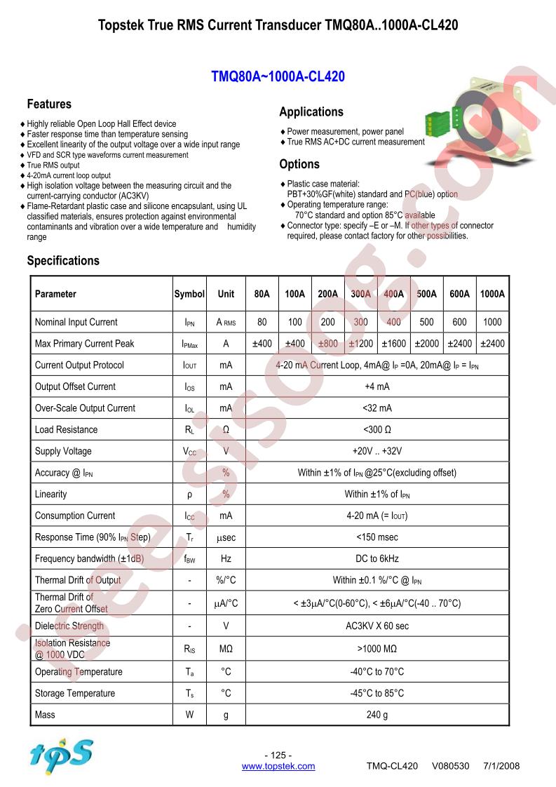 TMQ400A-CL420