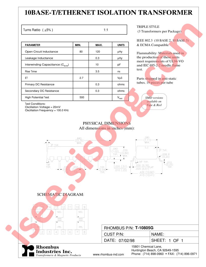 T-10805G